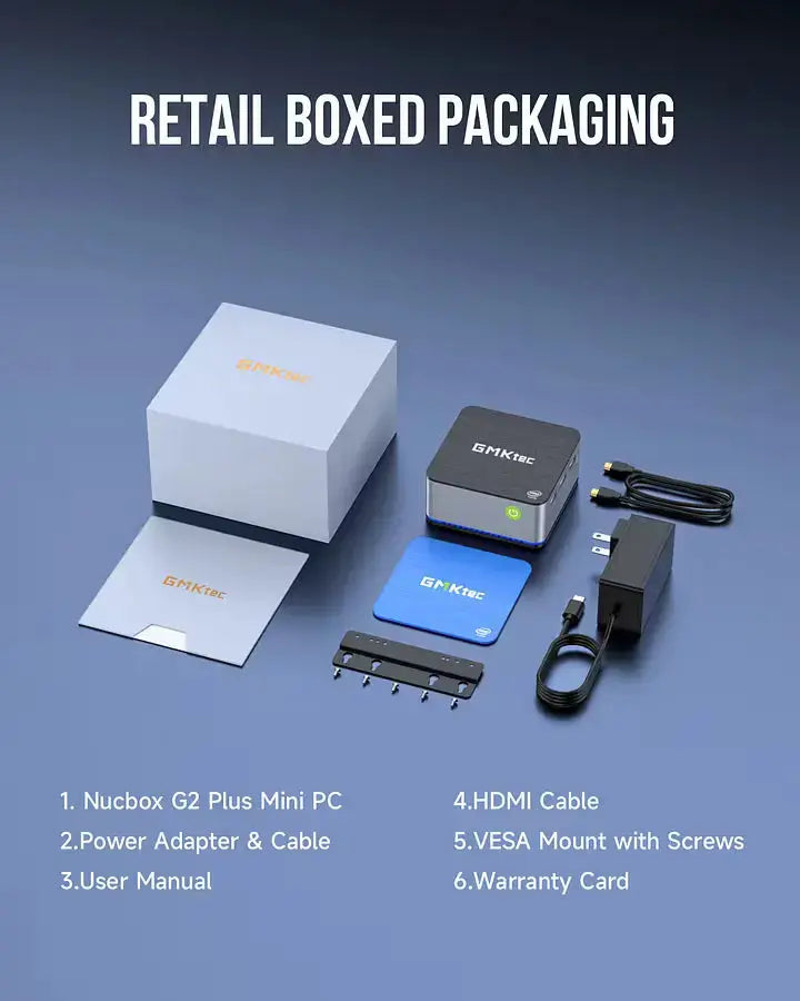 GMKtec G2 Plus Intel® Twin Lake N150 Mini Bilgisayar — Ön Sipariş
