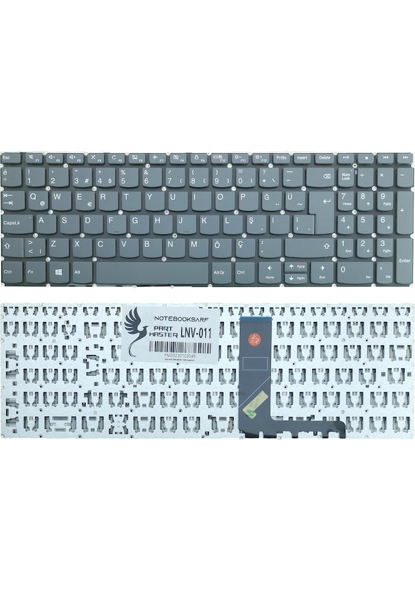 Orijinal Lenovo IdeaPad S145-15 320 330 Klavye Tuş Takımı 15.6" Işıksız Siyah