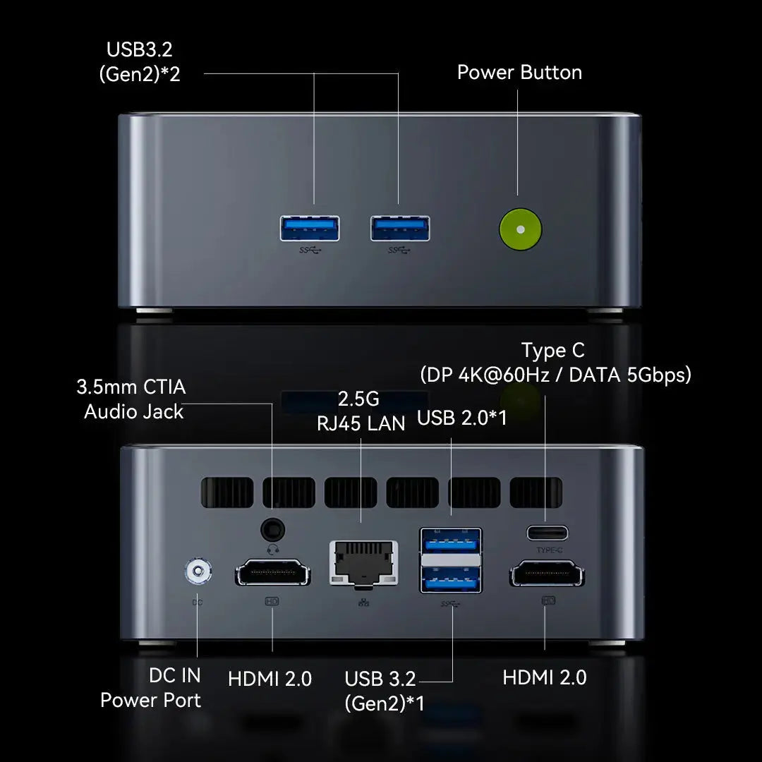GMKtec M3 Pro Intel® Core™ i5-13500H Mini Bilgisayar — Ön Sipariş