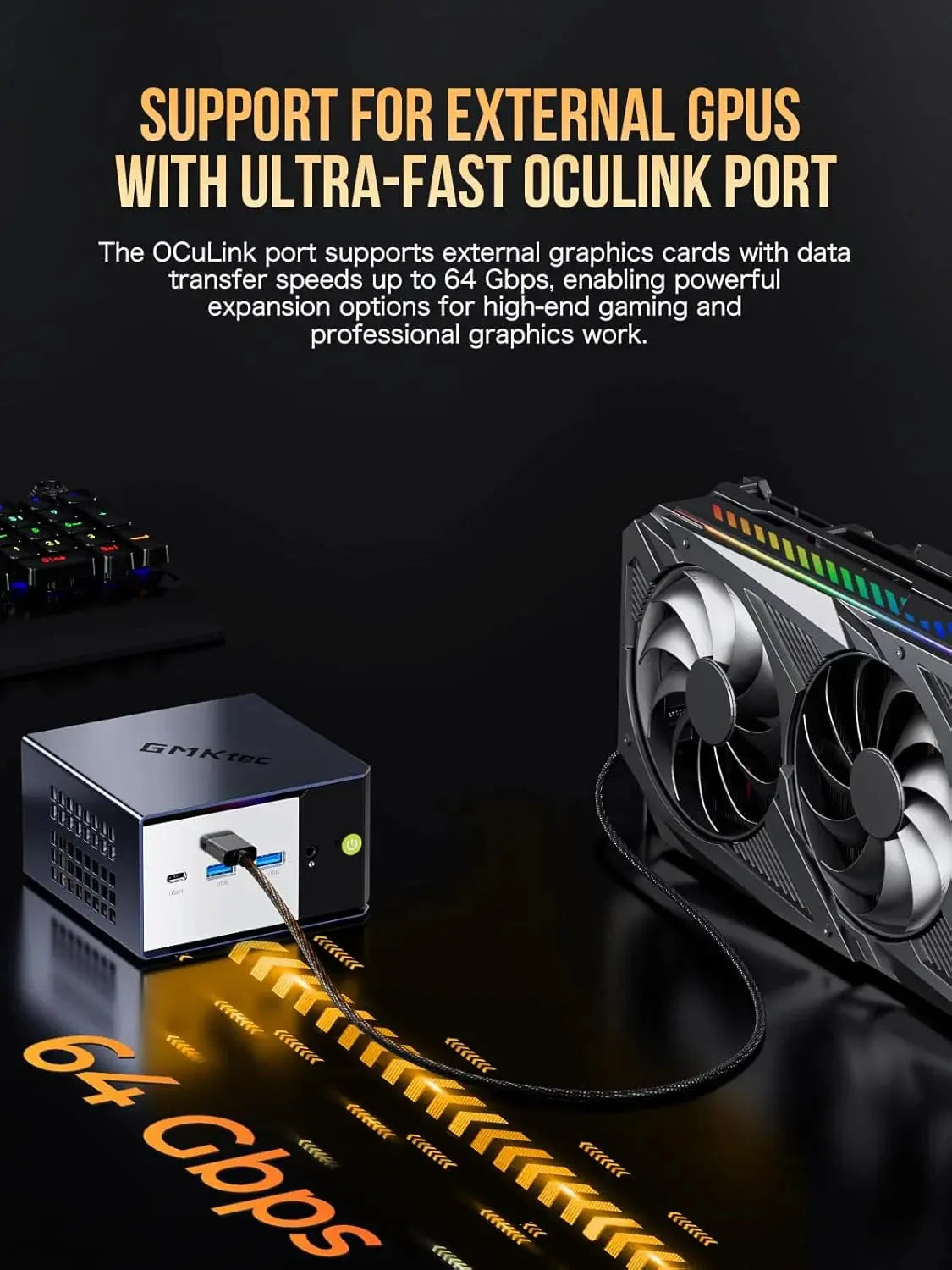 GMKtec EVO-X1 AMD Ryzen™ AI 9 HX 370 AI Mini Bilgisayar — Ön Sipariş