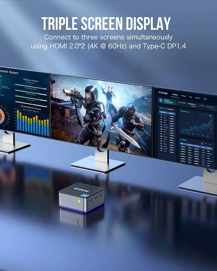 GMKtec G2 Plus Intel® Twin Lake N150 Mini Bilgisayar — Ön Sipariş