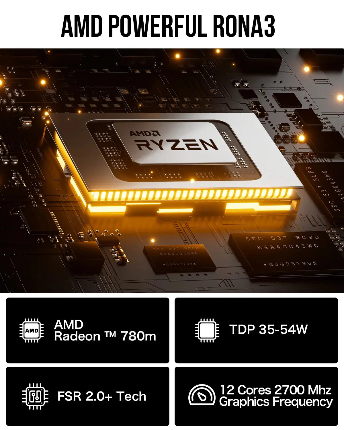 GMKtec NucBox K6 Mini Bilgisayar AMD Ryzen™ 7 7840HS — Ön Sipariş
