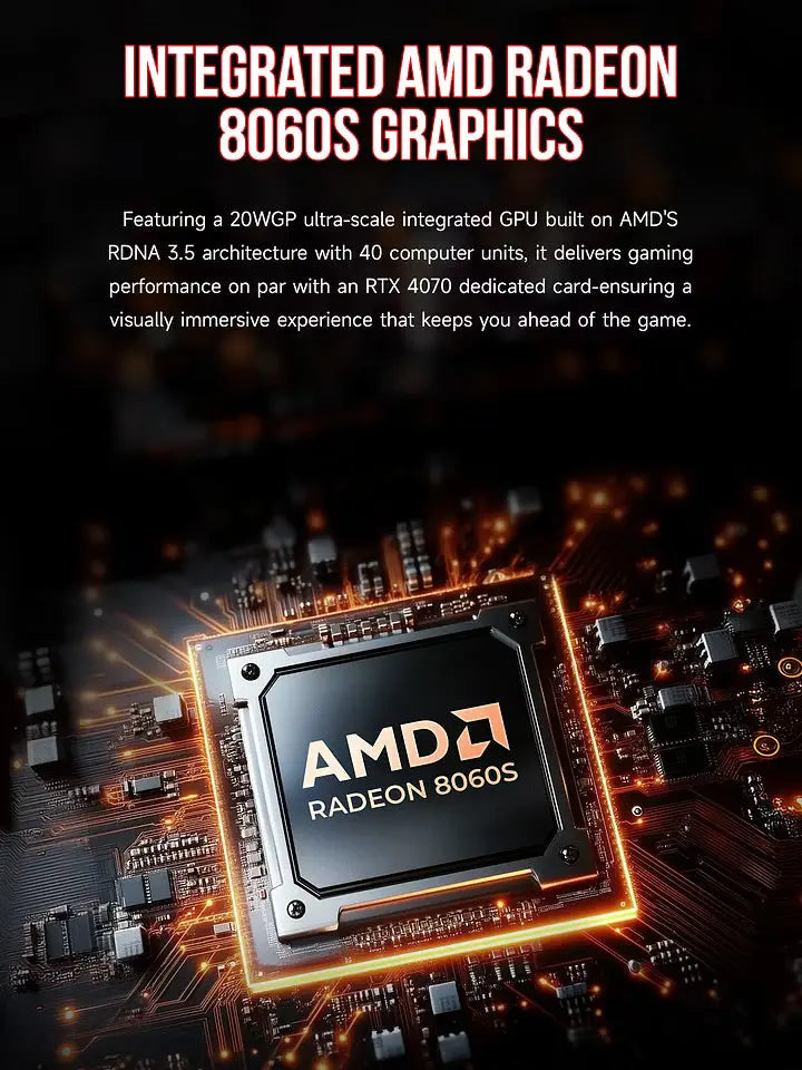 GMKtec EVO-X2 AMD Ryzen™ AI Max+ 395 AI Mini Bilgisayar — Ön Sipariş