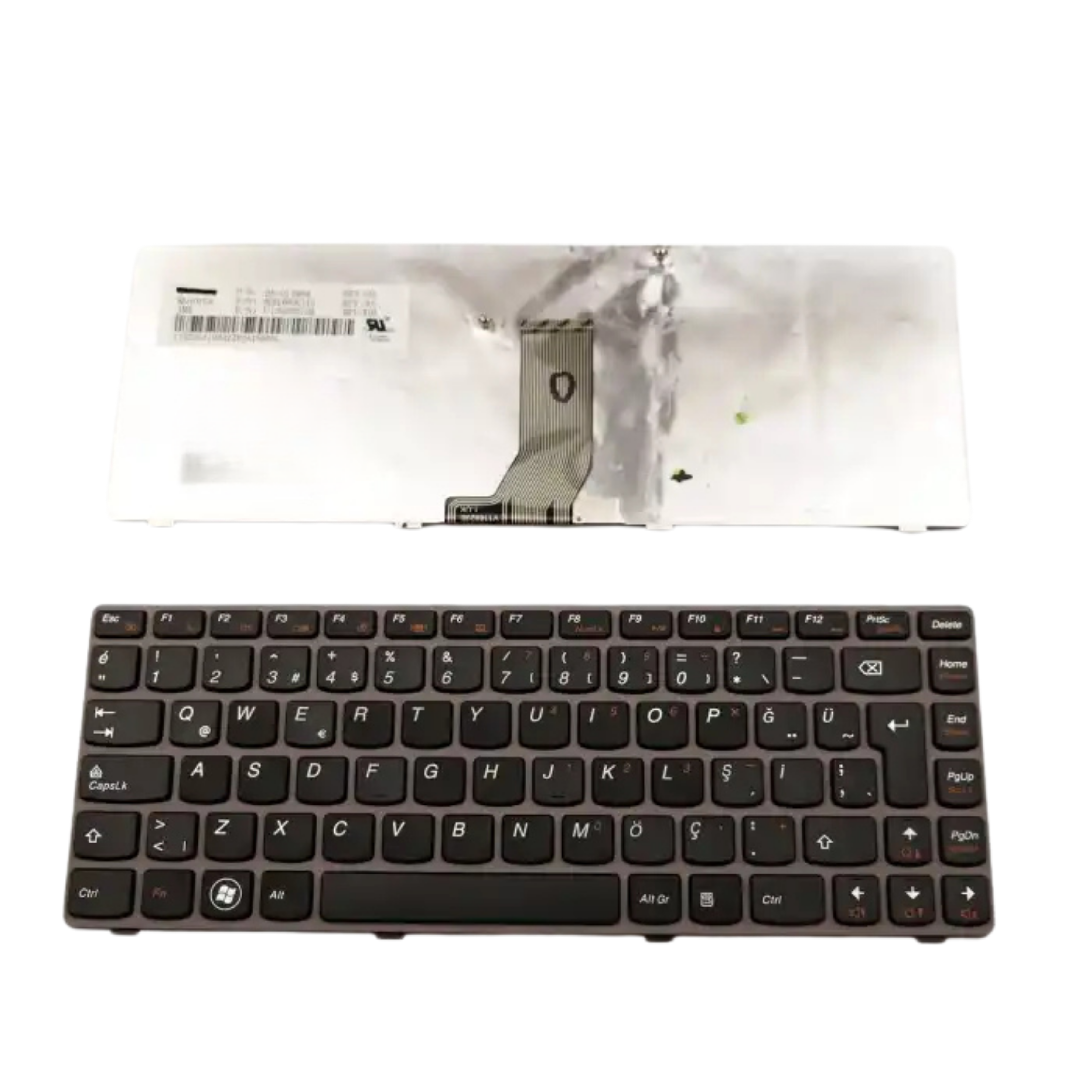 Noteware Lenovo Uyumlu IdeaPad Z470 / Z370 / Z475 / Z375 Laptop Klavye – İngilizce Tuş Takımı