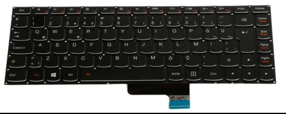 Noteware Lenovo Compatible E31-70 / E31-80 / U31-70 / Yoga 3 14 / 700-14 – Laptop Keyboard Keypad with LED