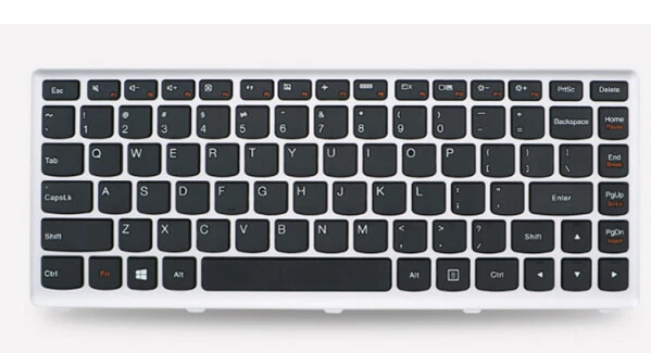 Noteware Lenovo Uyumlu IdeaPad U310E / U310-IFI – MP-11K9 Beyaz Laptop Klavye (Tuş Takımı)