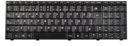 Noteware Lenovo Compatible Ideapad G560 - Laptop Keyboard Keypad