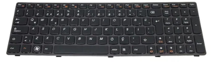 Noteware Lenovo Compatible IdeaPad G570 G575 Keyboard Laptop Keyboard Keypad