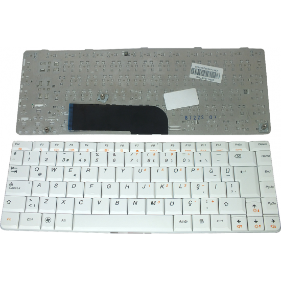 Noteware Lenovo Compatible U350 Y650 ING WHITE Notebook Keyboard