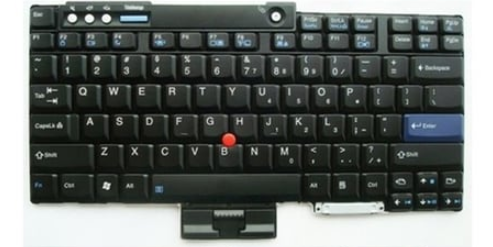 Noteware Lenovo Uyumlu Thinkpad T60. T60P. T61. T61P Klavye Tuş Takımı Siyah