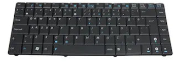 Noteware Compatible Asus K40AB / K40IE / K40IJ / K40IL / K40IN / K40IP Laptop Keyboard