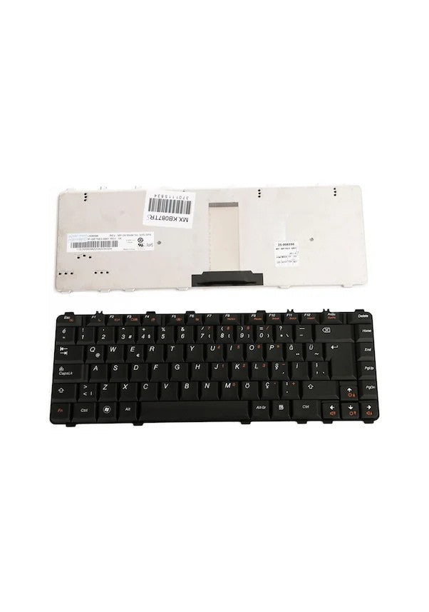 Noteware Lenovo Uyumlu Ideapad Y450 Y460 B460 Y560P Y550 V-101020Ak1 Laptop Klavye Tuş Takımı Siyah