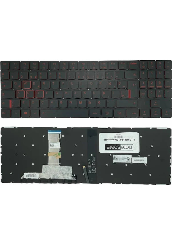 Noteware Lenovo Uyumlu Legion Y720 Y720-15IKB- Notebook Klavye Laptop Tuş Takımı