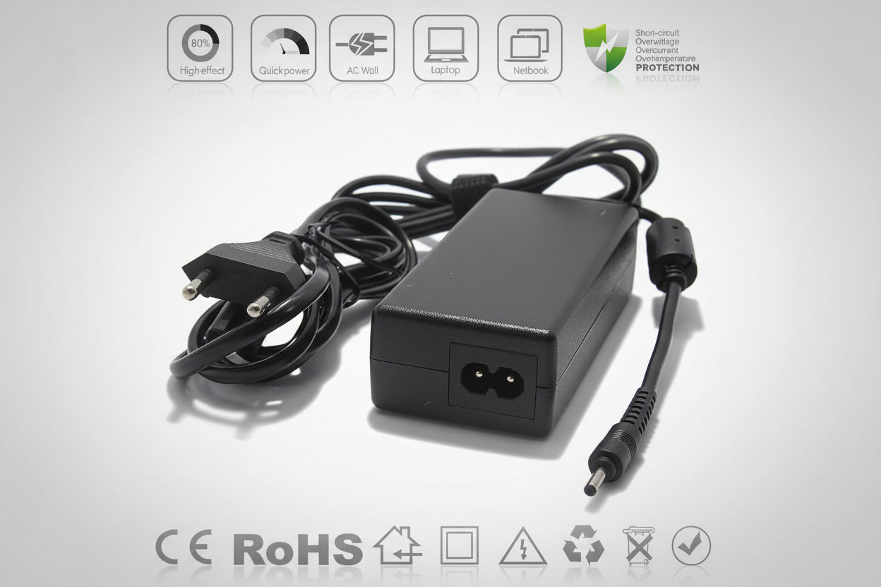 Orijinal Asus ZenBook UltraBook 19V 2.37A 45W AC Adaptör 3.0x1.0mm UX21 UX31 UX32