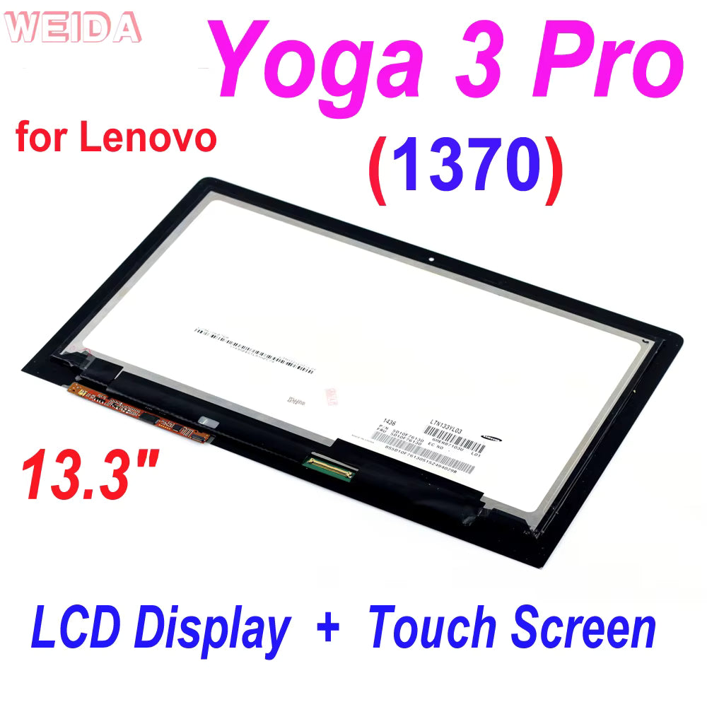 Noteware Lenovo Uyumlu Yoga Uyumlu 3 Pro 1370 LCD+ Touch Ekran 13.3 inch Set