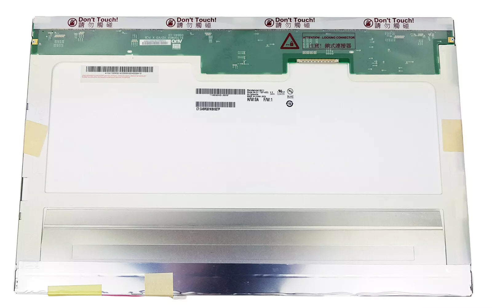 17.0 17.1 LP171WP4. LP171WX2. LP171WX2 B170PW03 B170PW06 N170C2-L02 LCD Florasanlı Ekran