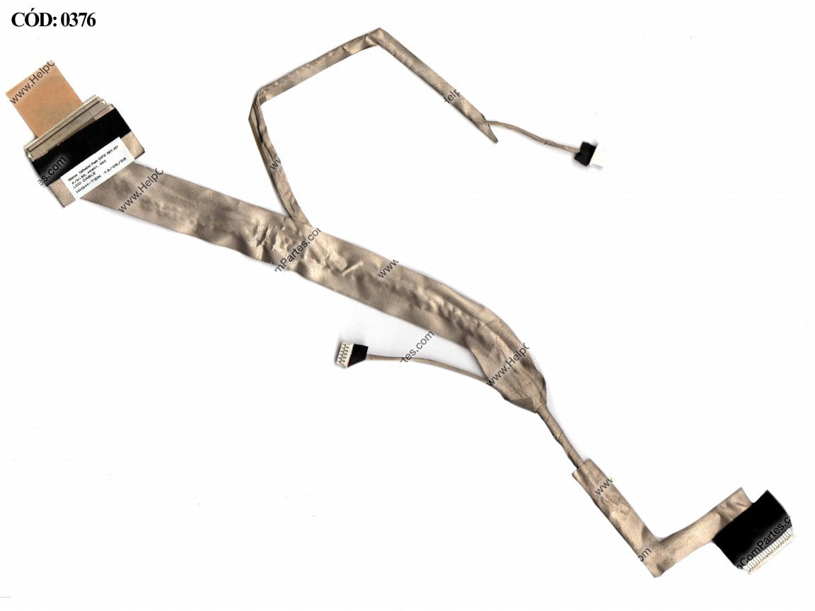 Noteware Acer Uyumlu Aspire 5235 5335 5335Z 5535 5635 5635G 5635Z 5720G 5735 5735Z LCD LED LVDS Flex Ekran Kablosu - 50.4K801.002 30Pin