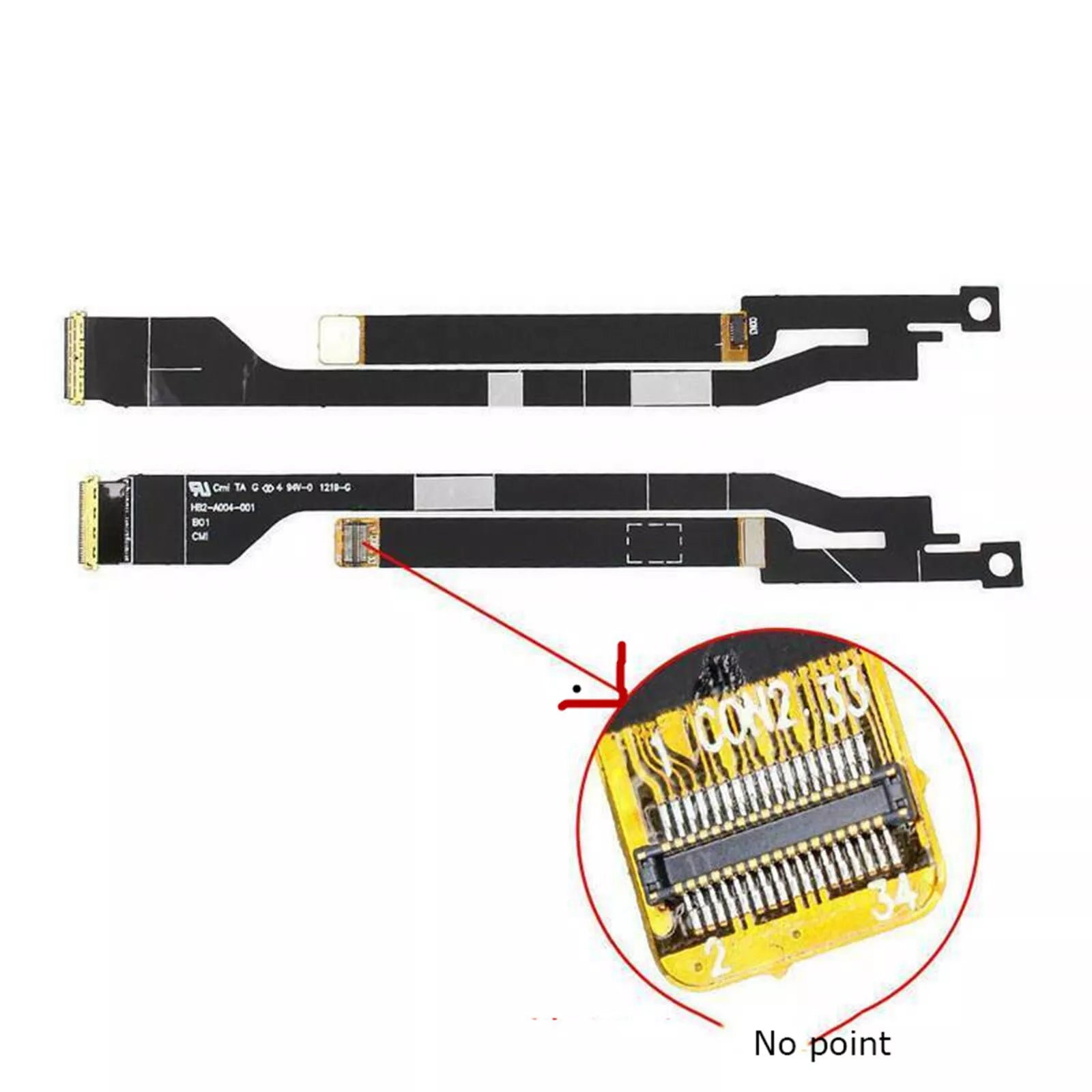 Noteware Acer Uyumlu Aspire S3-371 S3-391 S3-951 LCD LED LVDS Flex Ekran Kablosu - SM30HS-A016-001