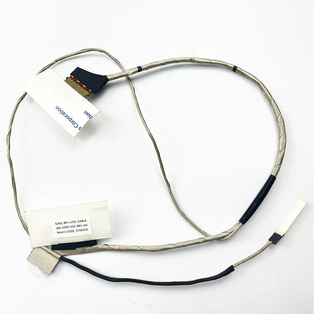 Noteware Acer Uyumlu Extensa EX2508 EX2510 EX2519 ES1-512 ES1-531 ES1-571 LCD LED LVDS Flex Ekran Kablosu - 450.03704.0011