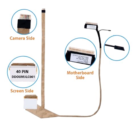 Noteware Dell Uyumlu Inspiron 15 1564 1464 15-1564 LCD LED LVDS Ekran Kablosu - CN-0N9D58