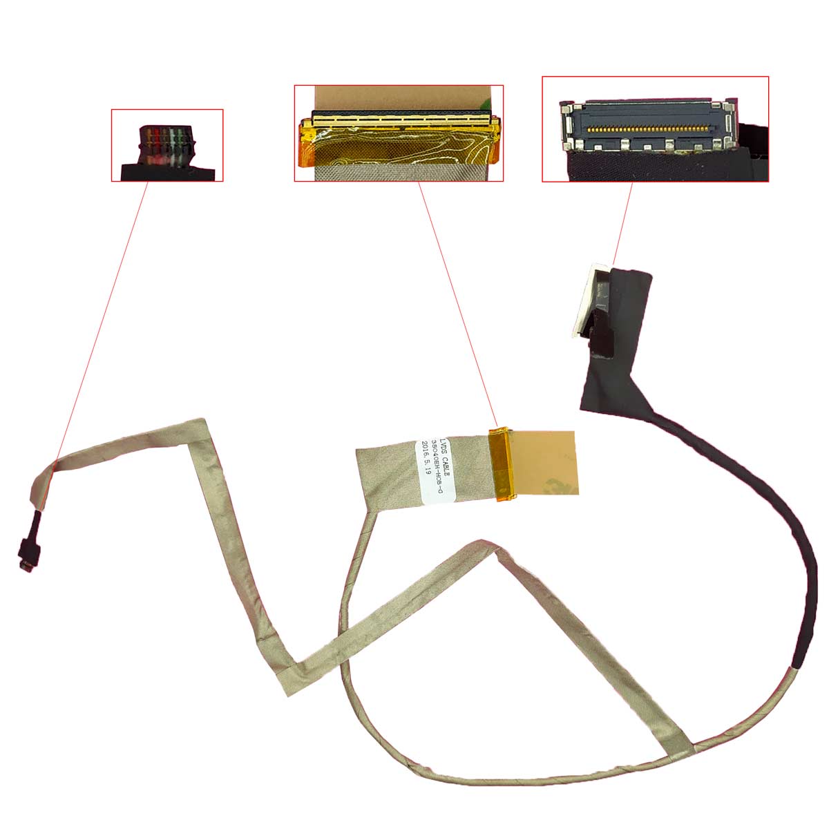 Noteware HP Compatible Envy 14-1200 notebook display cable