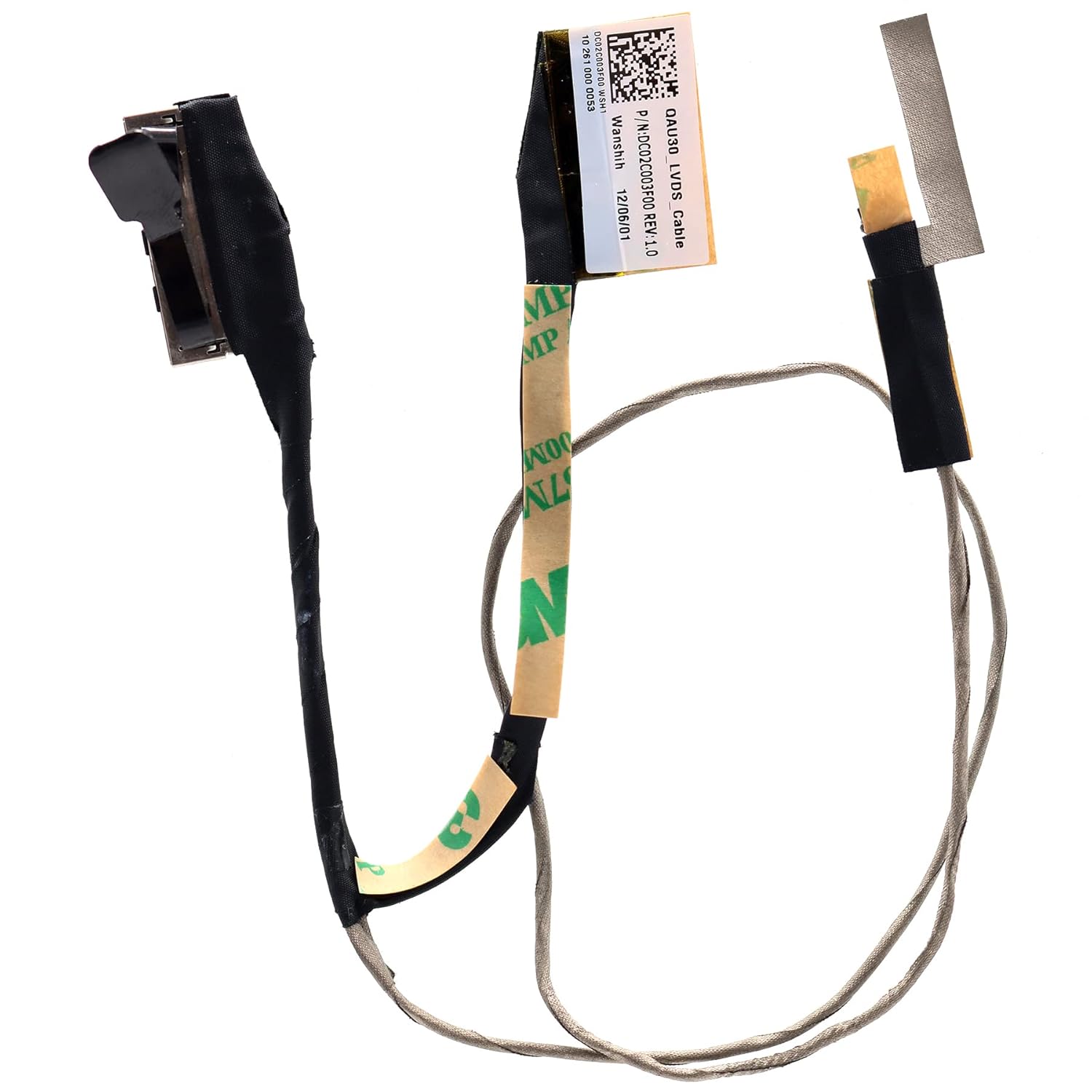 Orijinal HP Envy 4-1000 6-1000 LCD Ekran Kablosu DC02C003G00 686603-001 40-Pin LVDS QAU30
