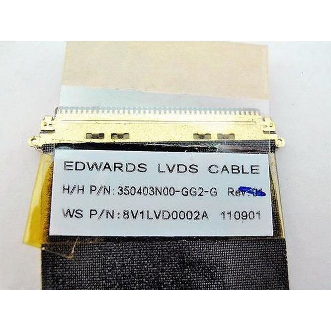 Noteware HP Uyumlu Mini 210 2230 2020 110-3500 CQ10-600 CQ10-800 1103 110-3000 LCD LED LVDS Flex Ekran Kablosu - 350403N00 8V1LVD0002A 630490-001 350403N00-GG2-G BV1LVC0002A 350403B00-11C-G 633490-001