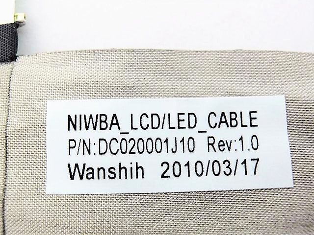 Noteware Lenovo Uyumlu Ideapad Y550 Y550a Y550p LCD Video Flex Ekran Data Kablosu - DC020001J10