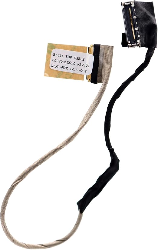Orijinal Lenovo IdeaPad Y700-15 Y700-15ISK Y700-15ACZ LCD Ekran Kablosu DC02001X510 30-Pin FHD
