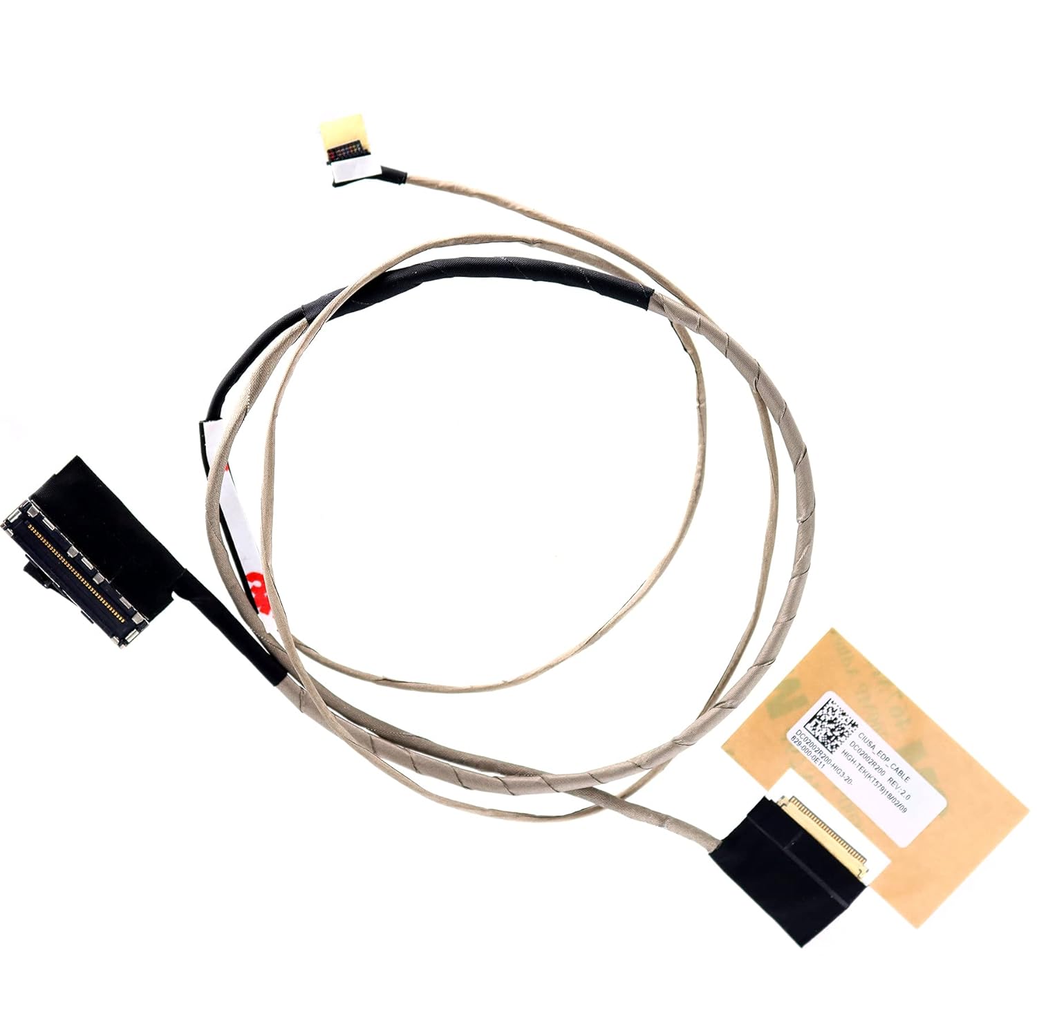 Noteware Lenovo Uyumlu Ideapad 520S-14 320S-14 30-pin LCD eDP Ekran Kablosu - DC02002R200