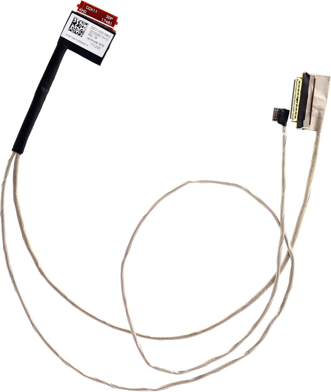 Noteware Lenovo Uyumlu Ideapad 320-17 320-17IKB 320-17ISK 320-17ABR 320-17AST 330-17 330-17IKB LCD LVDS eDP Ekran Kablosu - DC02001YH10