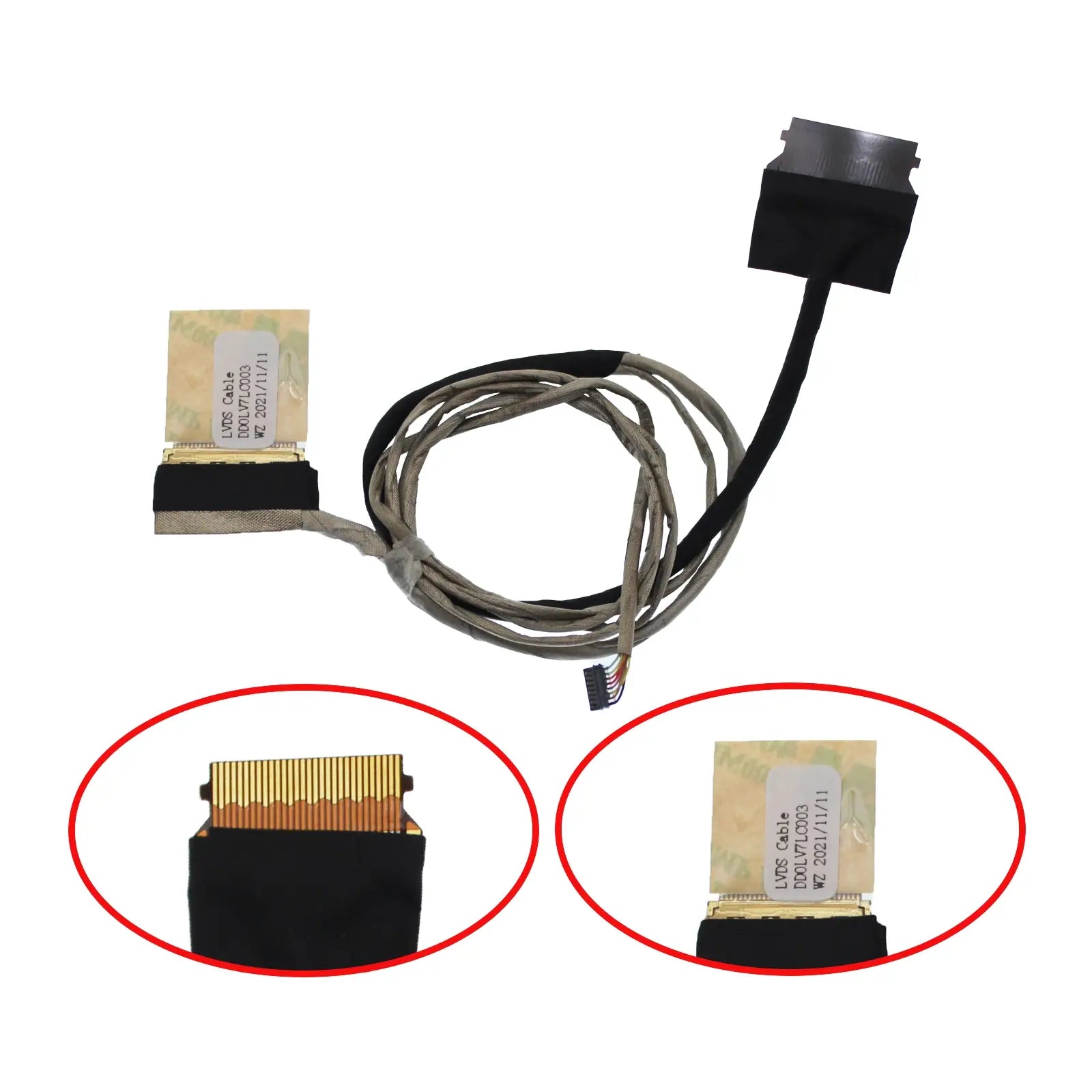 Noteware Lenovo Uyumlu V310-15ISK 80SY LVDS LCD Ekran Data Kablosu - DDOLV7LC002