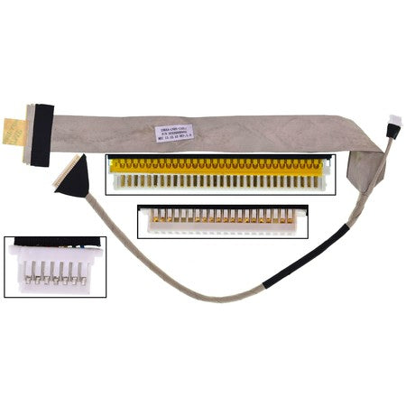 Noteware Toshiba Uyumlu Satellite P200 P205 P205D X200 X205 LCD LED LVDS Flex Ekran Kablosu - DC02000DM00 K000047750