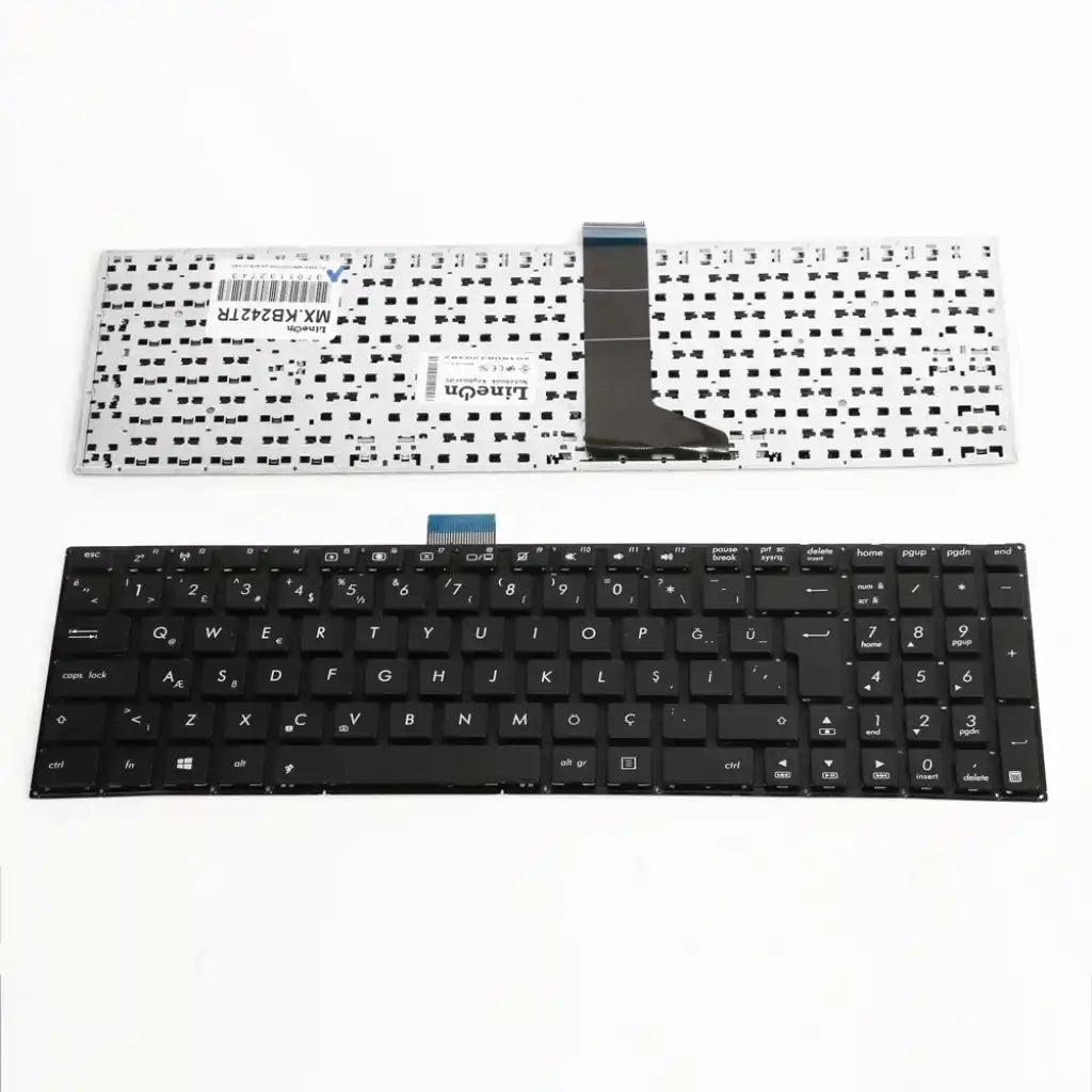Noteware Compatible Asus K555L K555UR Laptop Keyboard Keypad