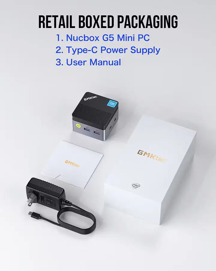 GMKtec G5 Intel® Alder Lake N97 Mini Bilgisayar — Ön Sipariş