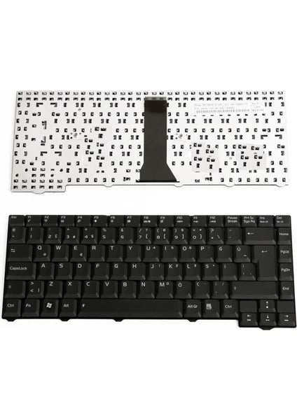 Noteware Asus Uyumlu F3Jp F3L F3M F3S F3Sr F3Sv F3T Laptop Klavye Tuþ Takýmý