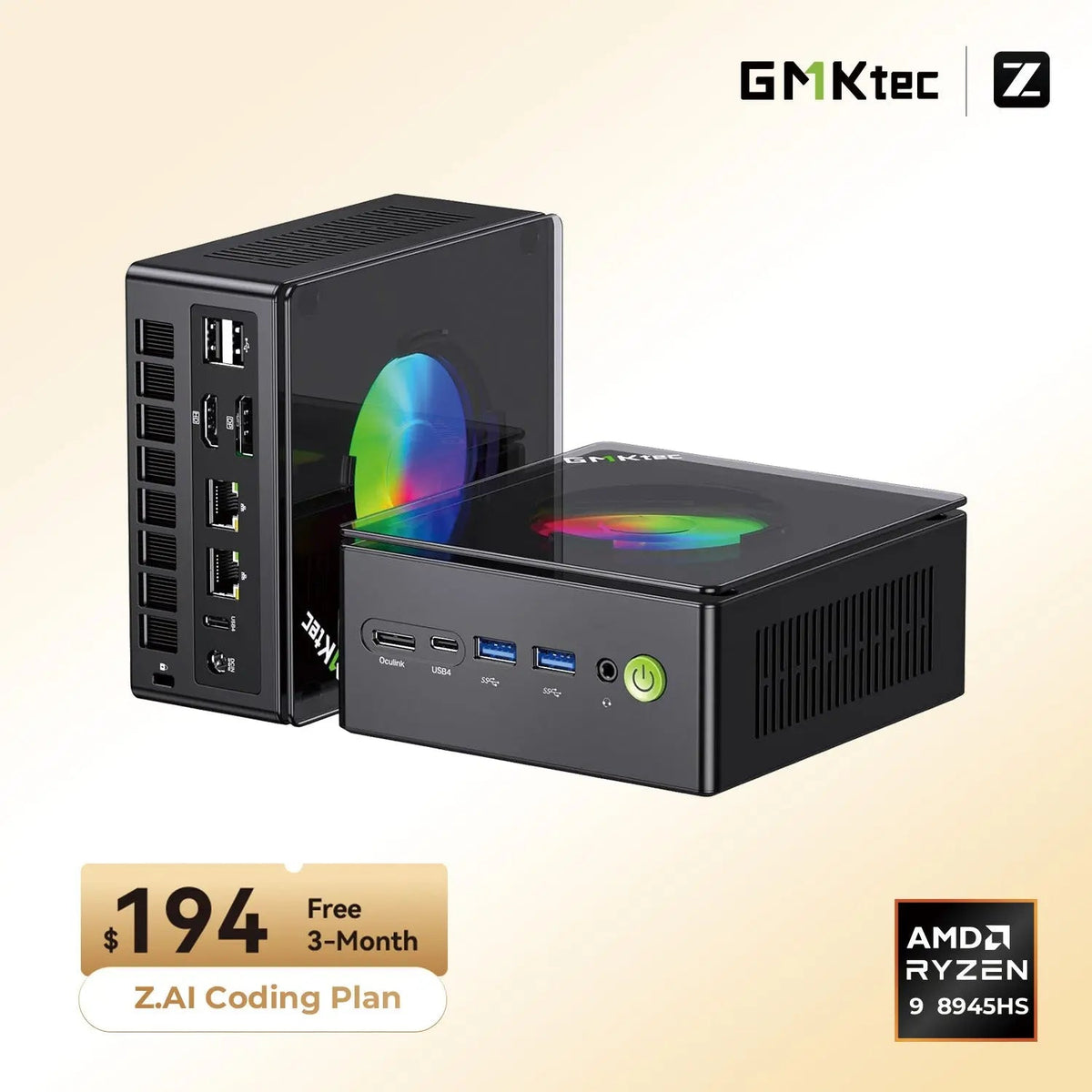 GMKtec K11 AMD Ryzen™ 9 8945HS Mini Bilgisayar — Ön Sipariş