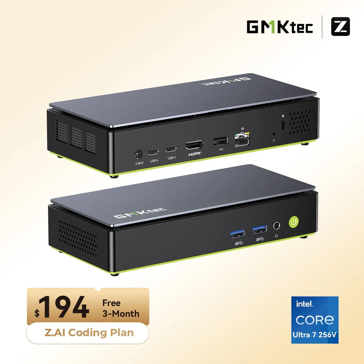 GMKtec K13 Intel® Core™ Ultra 7 256V Mini Bilgisayar — Ön Sipariş