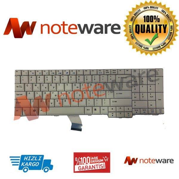 Noteware Acer Uyumlu Aspire 5535 5735 5737ZG Laptop Klavyesi Tuþ Takýmý Beyaz