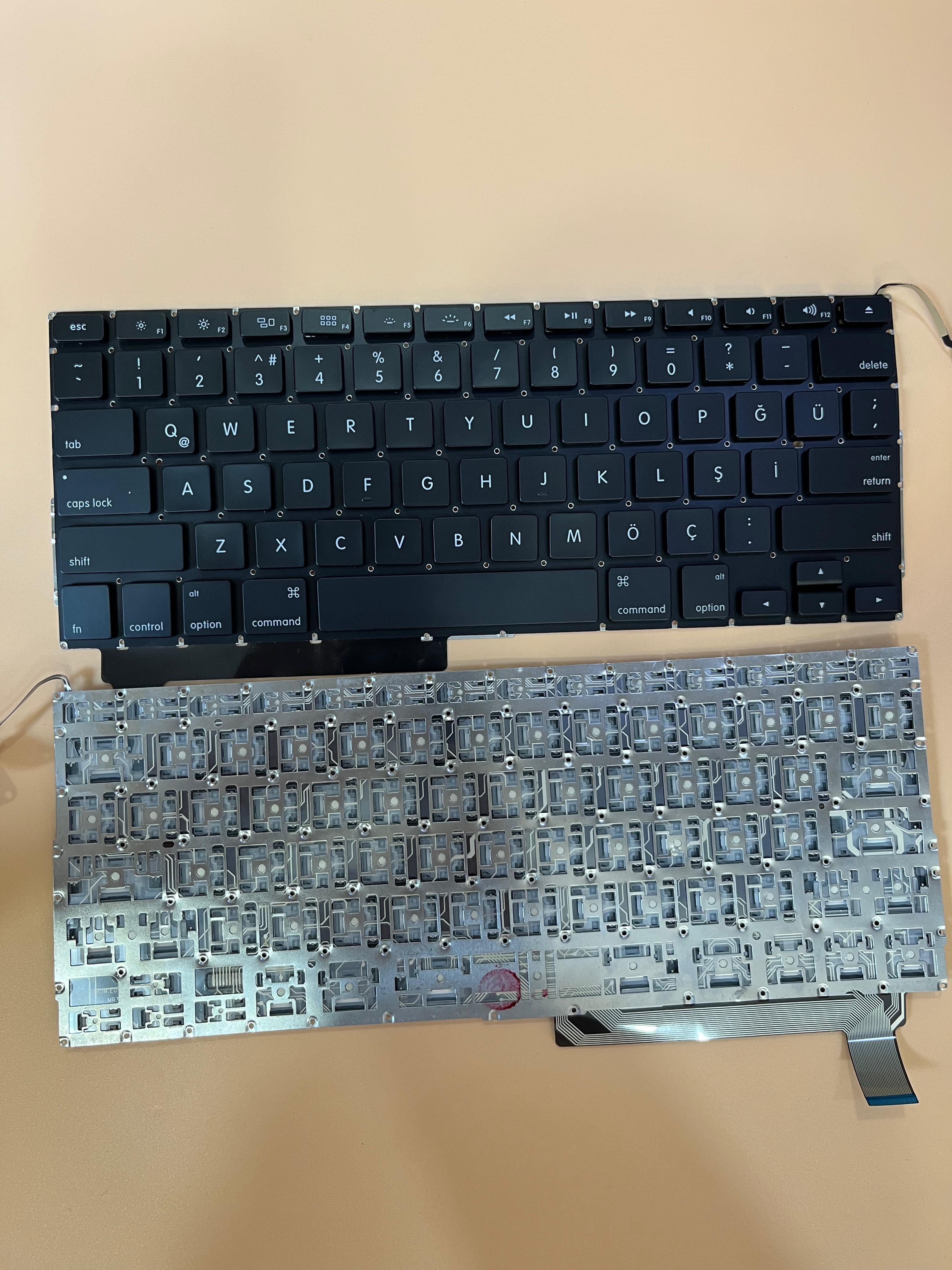 Noteware Apple Uyumlu A1286 2009-2012 TÜRKÇE KÜÇÜK ENTER KLAVYE