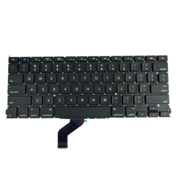 Noteware Apple Pro Uyumlu A1425 Notebook Klavyesi Ingilizce US Küçük Enter Dahili Klavye