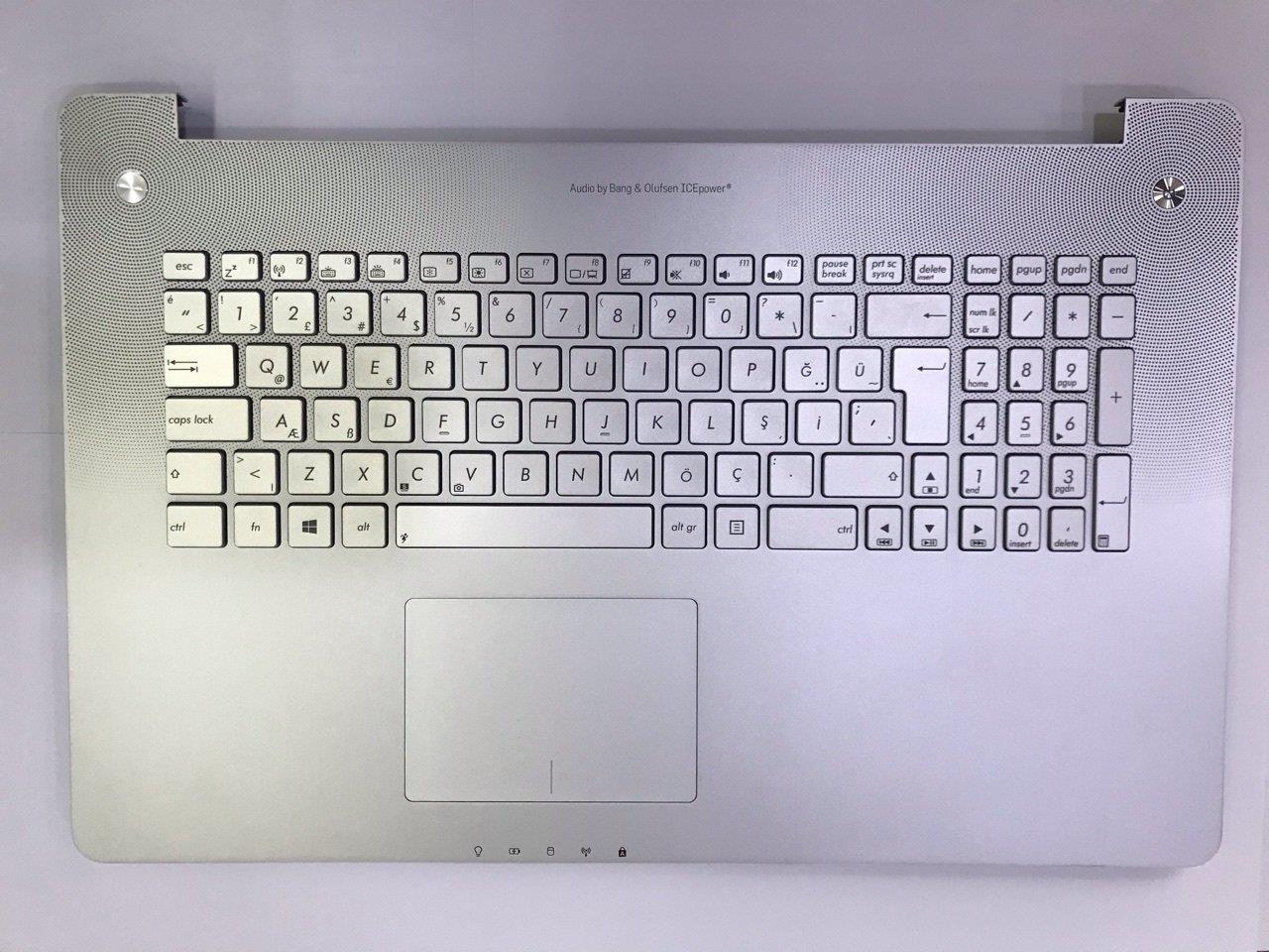 Noteware Asus Compatible N750JK Laptop Keyboard Keypad