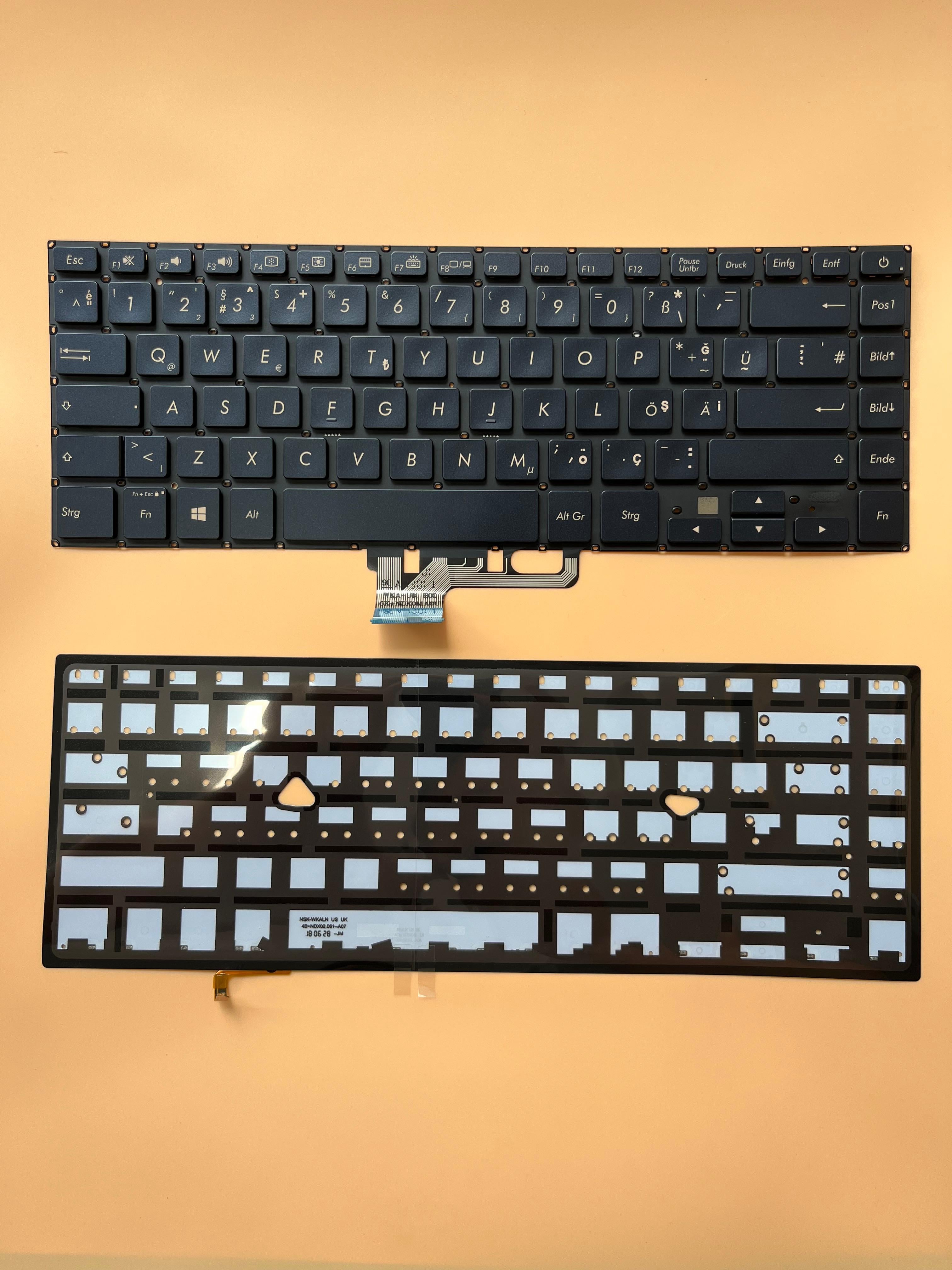 Noteware Asus Compatible ZenBook Pro Compatible UX530UX UX530UQ UX530 UX530U Laptop Keyboard Illuminated