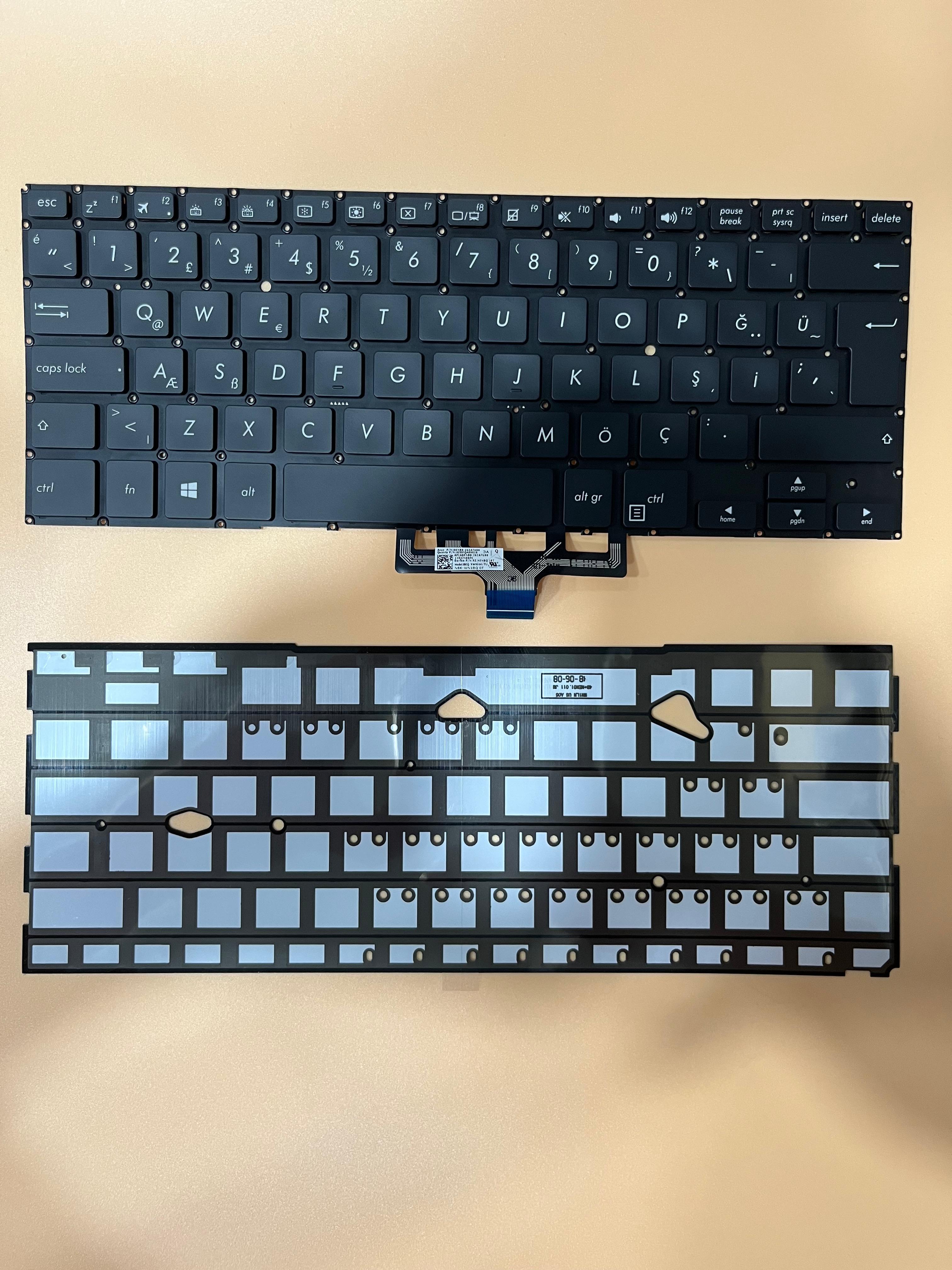 Noteware Asus Compatible Zenbook Compatible UX461UN Laptop Keyboard Keypad