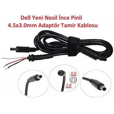 Noteware Dell Compatible New Generation Fine Pin Tip 4.5×3.0mm DC Cable. Adapter Repair Cable