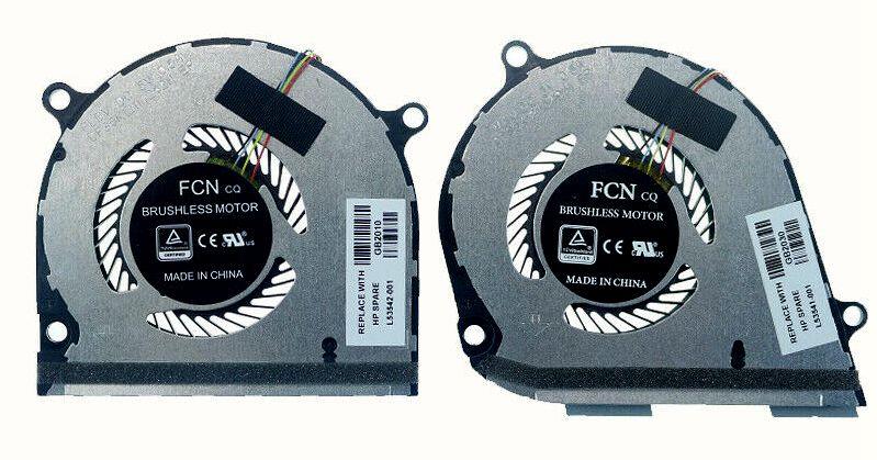 Noteware HP Compatible ENVY X360 Noteware HP Compatible 15-DS 15-DR TPN-W142 W143 L53541-001 NOTEBOOK FAN