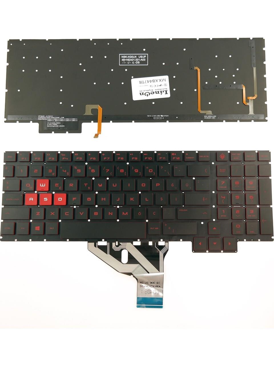 Noteware HP Compatible – HP OMEN 15-ce008nt Laptop Keyboard