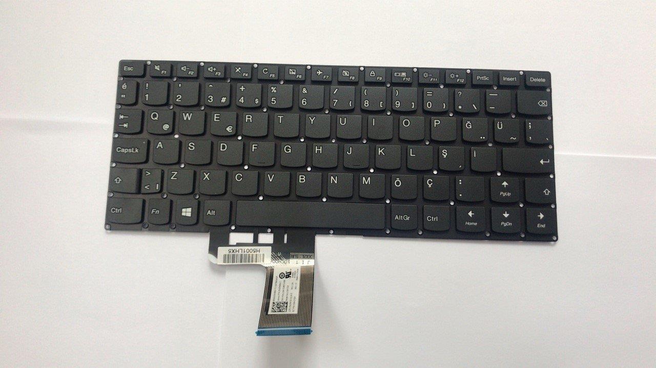 Noteware Lenovo Uyumlu IdeaPad Yoga 710-11IKB Laptop Klavyesi Tuş Takımı