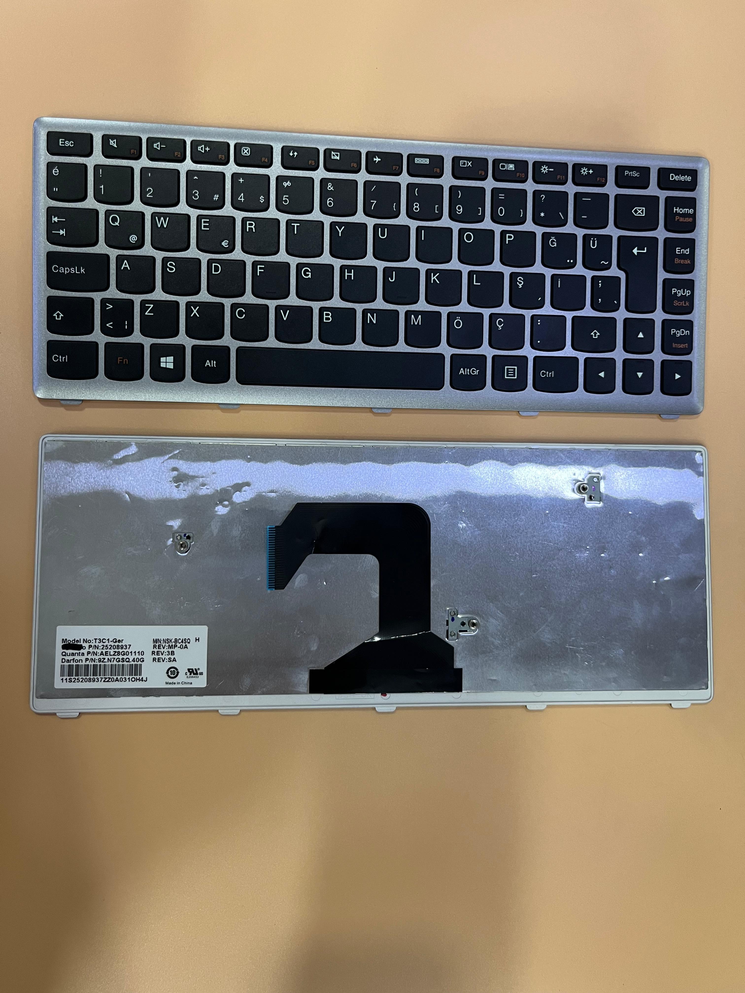 Noteware Lenovo Uyumlu S400 / S400T Laptop Klavye – Tuş Takımı