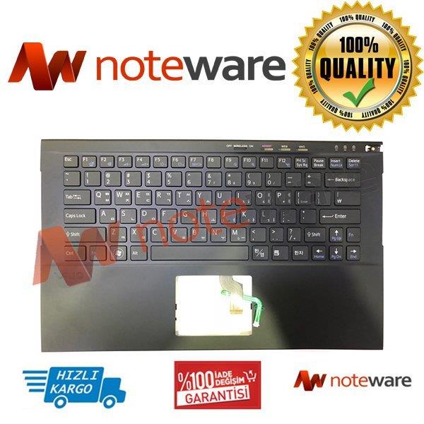 Noteware Sony Compatible Vaio Vgn-z vgn-z21wn pcg-6122m 148079721 CASE Black Notebook Keyboard